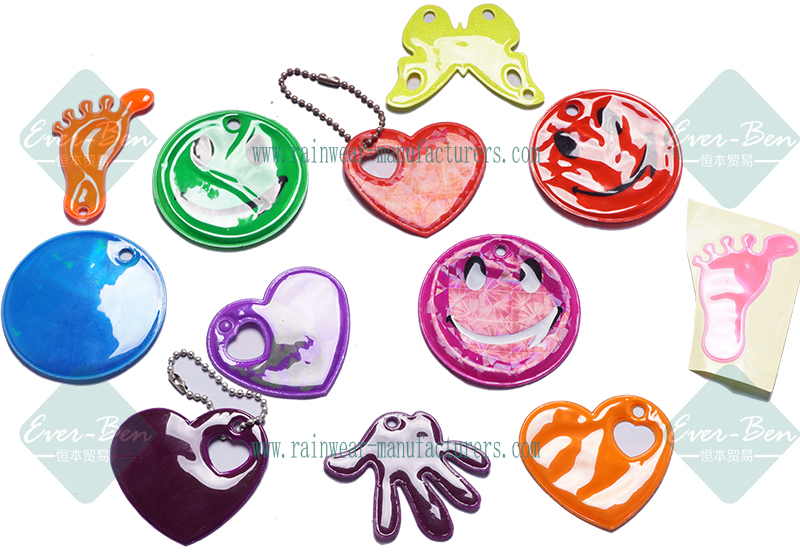 Bulk reflective keychain wholesale